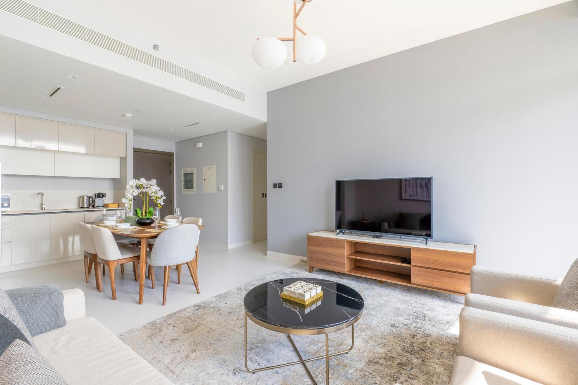 Ultra Luxury Emaar Beachfront - Private Beach And Pool ドバイ エクステリア 写真