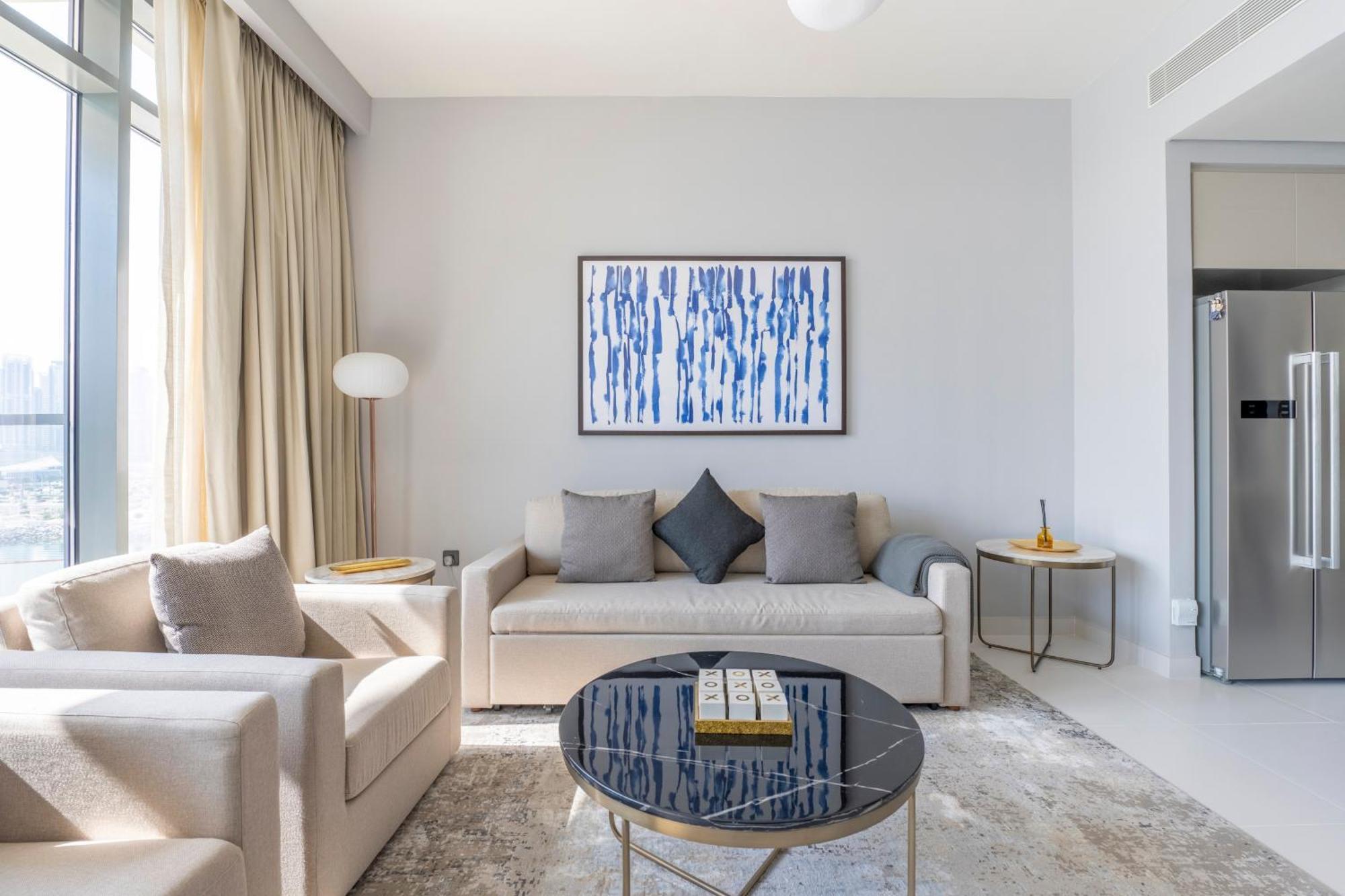Ultra Luxury Emaar Beachfront - Private Beach And Pool ドバイ エクステリア 写真