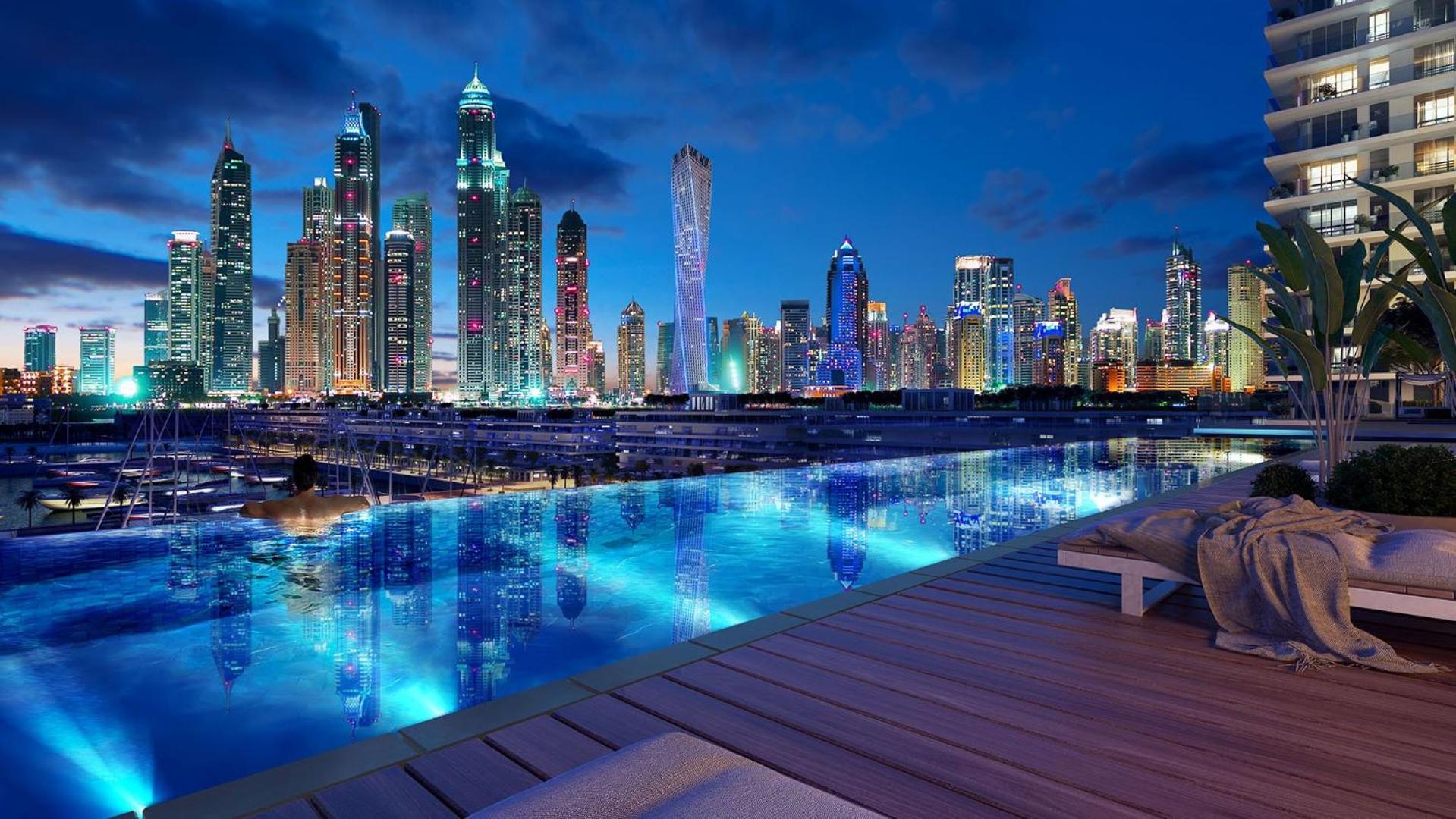 Ultra Luxury Emaar Beachfront - Private Beach And Pool ドバイ エクステリア 写真